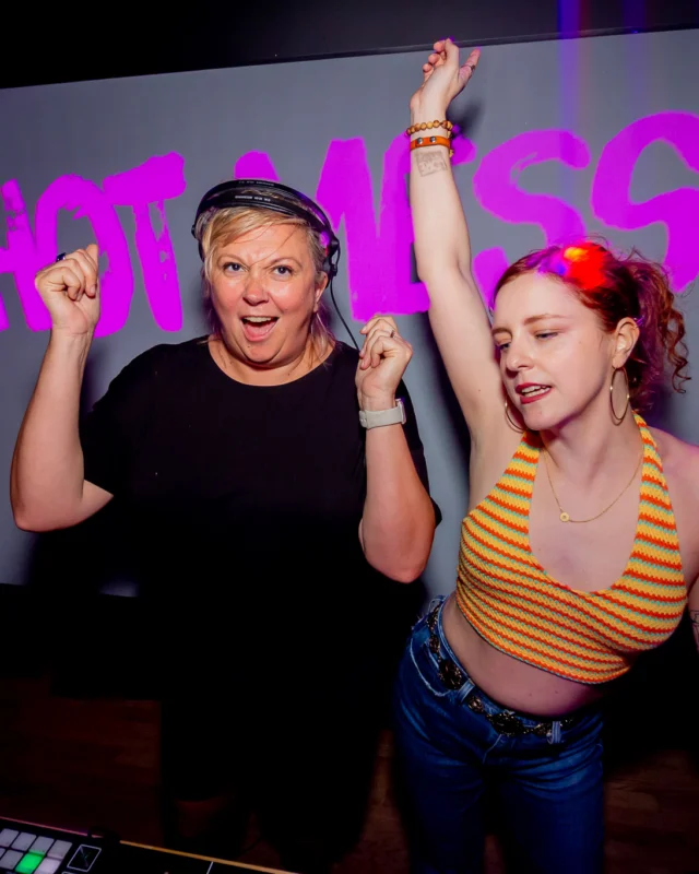 Hot Mess dance pop party - August 2025 - Kimber was the DJ - Photo by @hellacurious