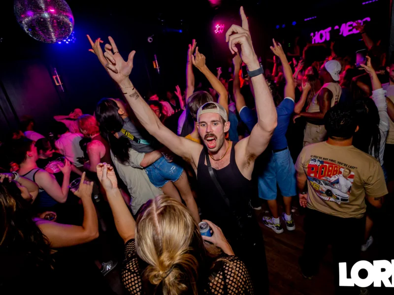 Hot Mess dance pop party - August 2025 - Kimber was the DJ - Photo by @hellacurious
