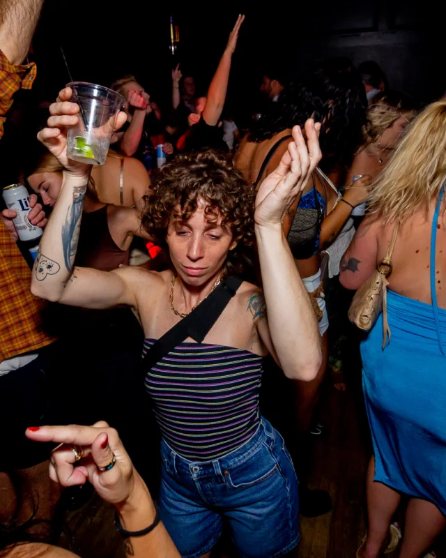 Hot Mess dance pop party - August 2025 - Kimber was the DJ - Photo by @hellacurious