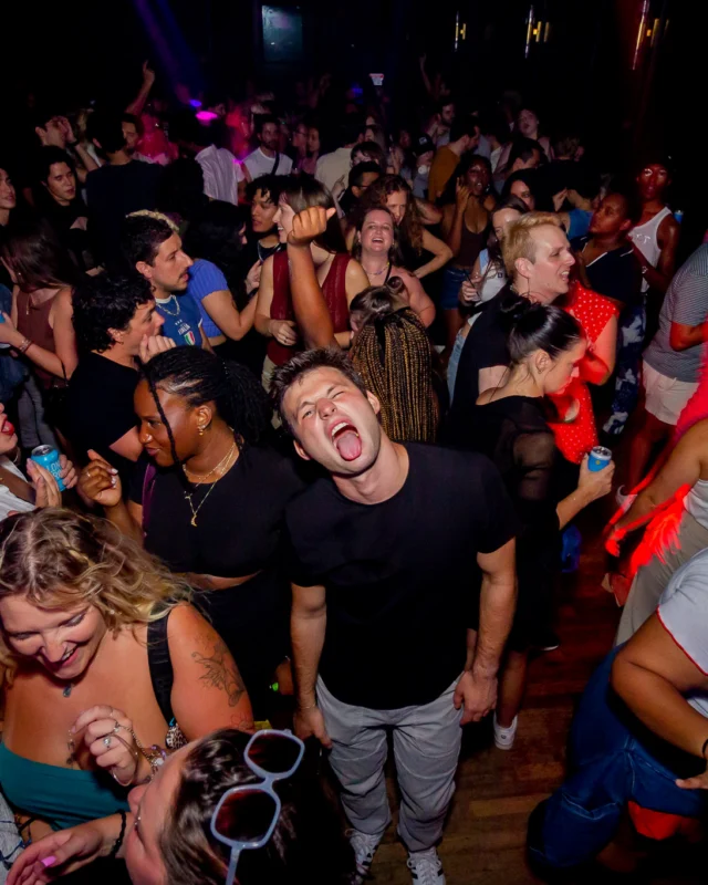 Hot Mess dance pop party - August 2025 - Kimber was the DJ - Photo by @hellacurious