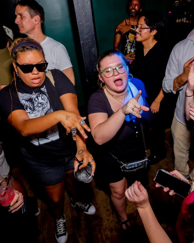 Hot Mess dance pop party - September 2025 - Kimber was the DJ - Photo by @hellacurious