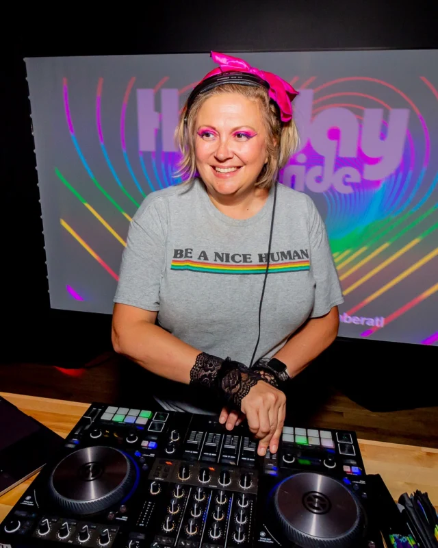 Heyday 80s party (Pride Edition) - October 2025 - Kimber was the DJ - Photo by @hellacurious