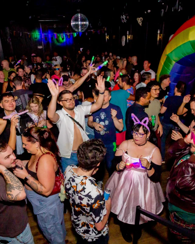 Heyday 80s party (Pride Edition) - October 2025 - Kimber was the DJ - Photo by @hellacurious