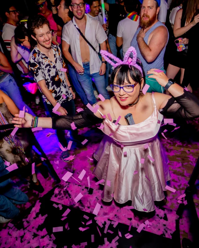 Heyday 80s party (Pride Edition) - October 2025 - Kimber was the DJ - Photo by @hellacurious