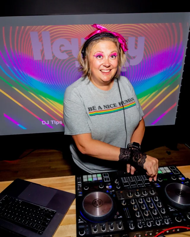 Heyday 80s party (Pride Edition) - October 2025 - Kimber was the DJ - Photo by @hellacurious