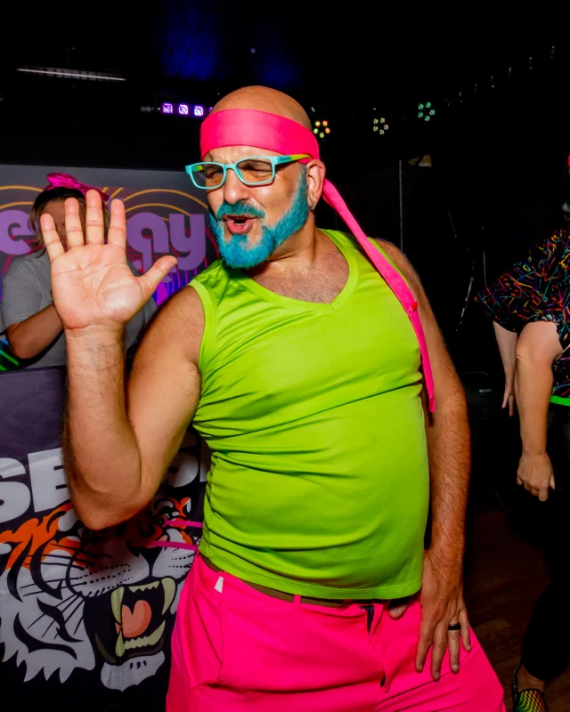 Heyday 80s party (Pride Edition) - October 2025 - Kimber was the DJ - Photo by @hellacurious