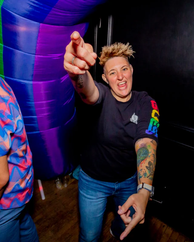 Heyday 80s party (Pride Edition) - October 2025 - Kimber was the DJ - Photo by @hellacurious