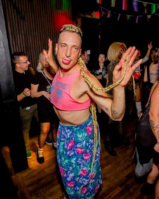 Heyday 80s party (Pride Edition) - October 2025 - Kimber was the DJ - Photo by @hellacurious