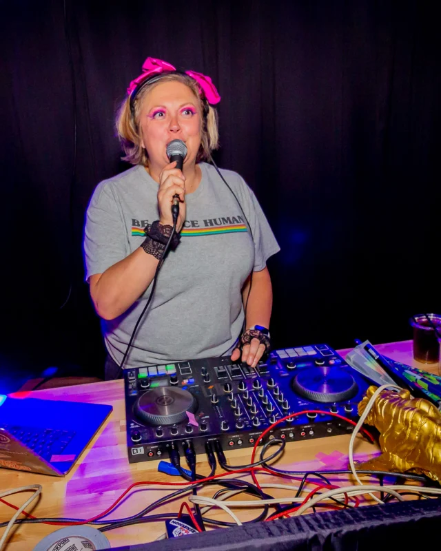 Heyday 80s party (Pride Edition) - October 2025 - Kimber was the DJ - Photo by @hellacurious