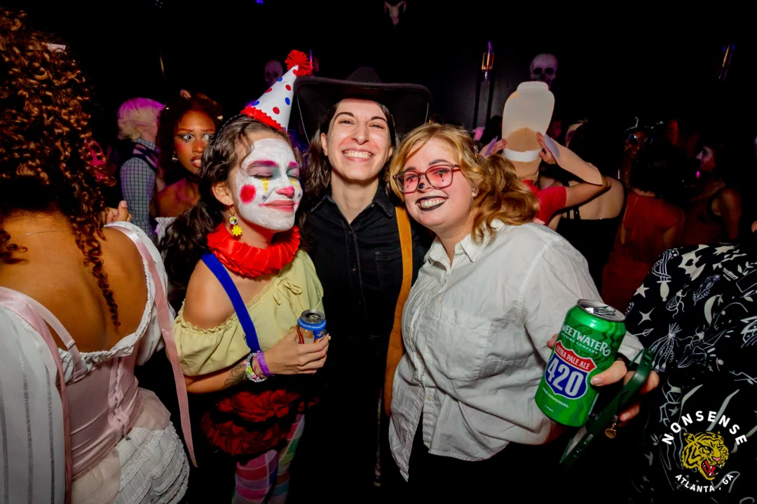 Hot Mess Halloween 2025 - Kimber was the DJ - Photo by @hellacurious