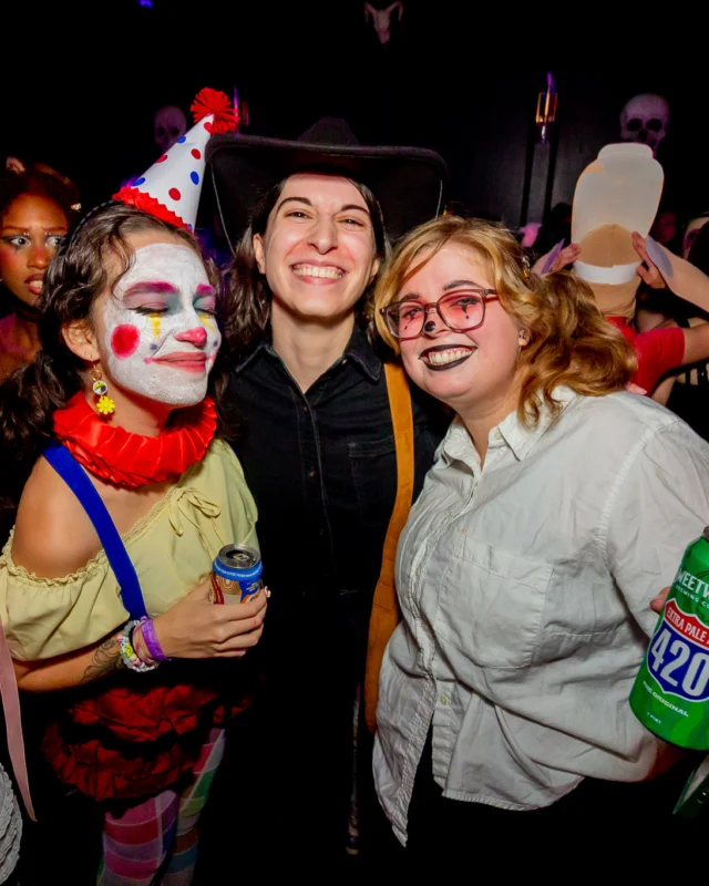 Hot Mess Halloween 2025 - Kimber was the DJ - Photo by @hellacurious
