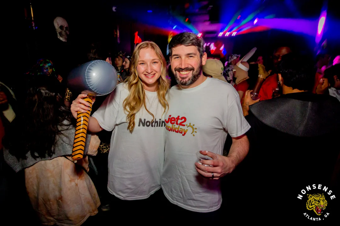 Hot Mess Halloween 2025 - Kimber was the DJ - Photo by @hellacurious