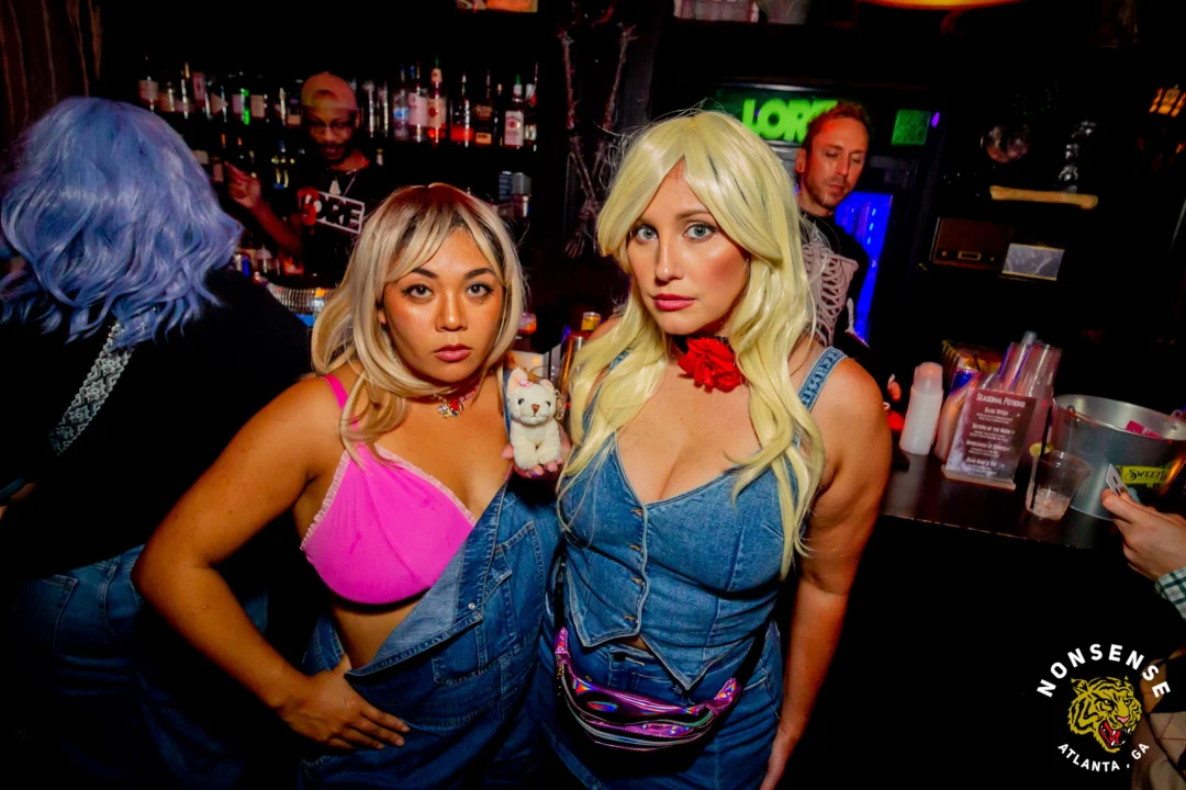 Hot Mess Halloween 2025 - Kimber was the DJ - Photo by @hellacurious