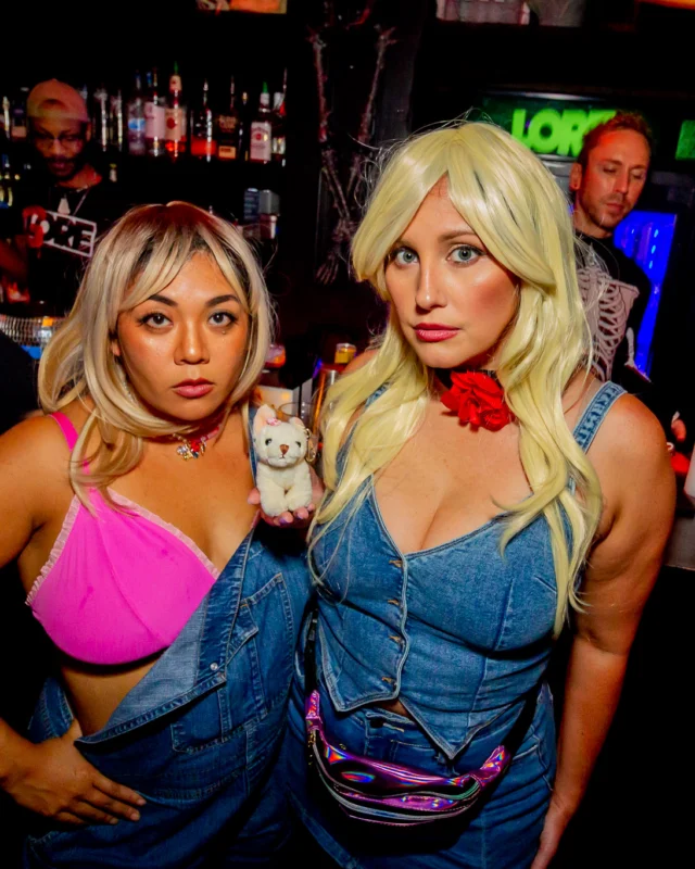 Hot Mess Halloween 2025 - Kimber was the DJ - Photo by @hellacurious