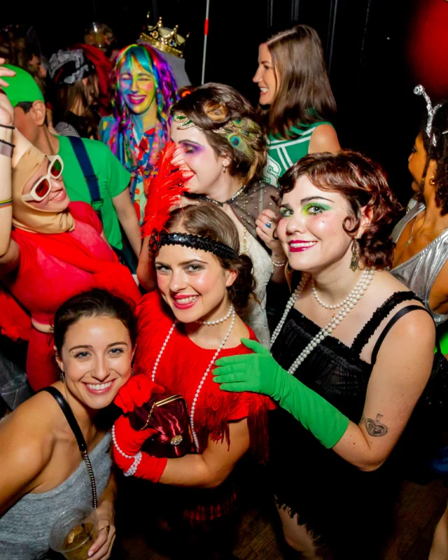 Hot Mess Halloween 2025 - Kimber was the DJ - Photo by @hellacurious