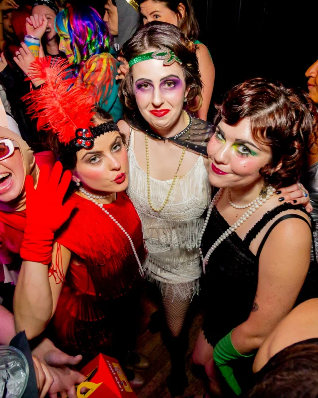 Hot Mess Halloween 2025 - Kimber was the DJ - Photo by @hellacurious