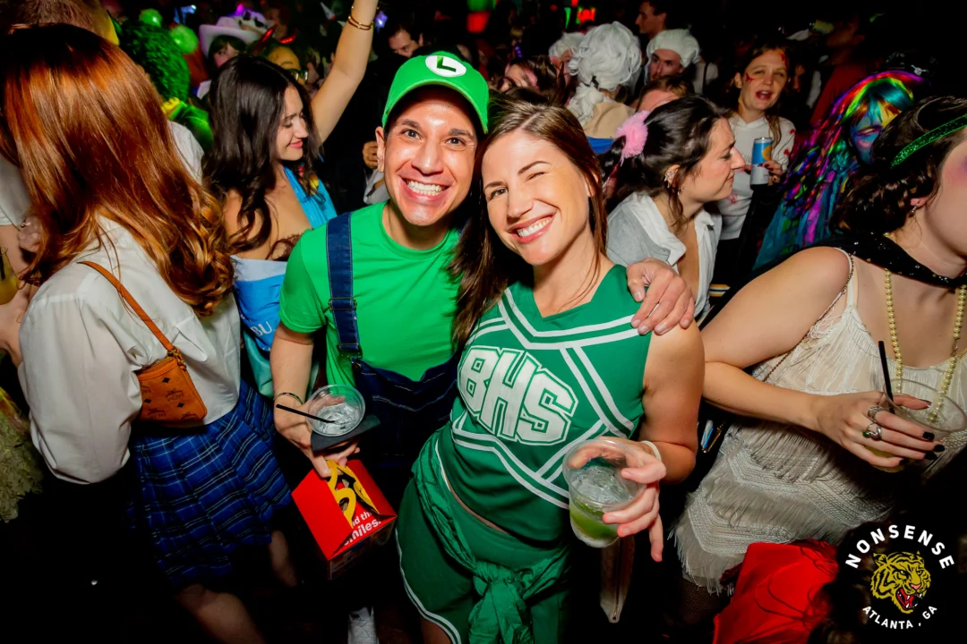 Hot Mess Halloween 2025 - Kimber was the DJ - Photo by @hellacurious