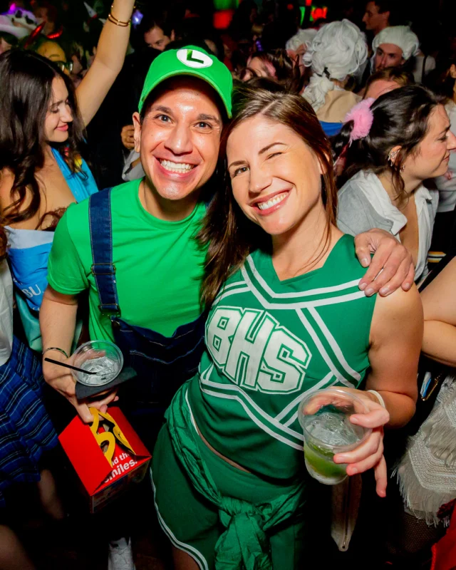 Hot Mess Halloween 2025 - Kimber was the DJ - Photo by @hellacurious
