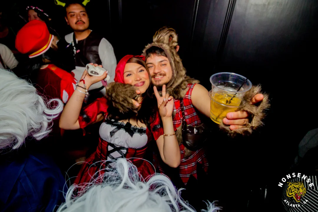 Hot Mess Halloween 2025 - Kimber was the DJ - Photo by @hellacurious