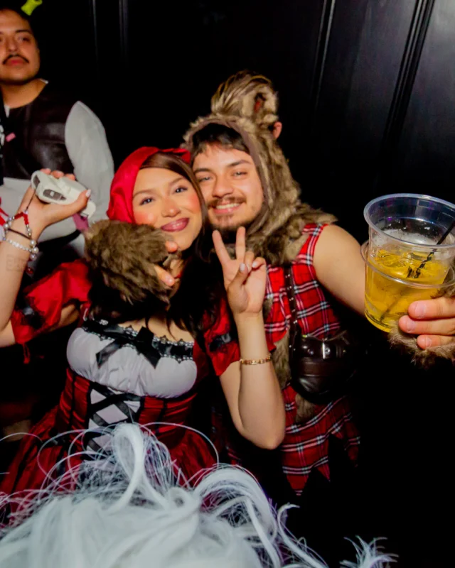 Hot Mess Halloween 2025 - Kimber was the DJ - Photo by @hellacurious