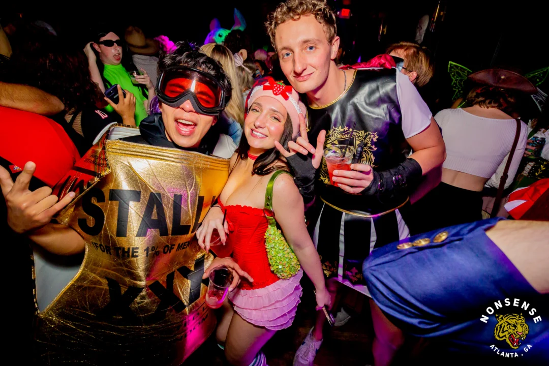 Hot Mess Halloween 2025 - Kimber was the DJ - Photo by @hellacurious