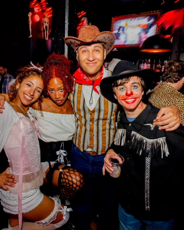 Hot Mess Halloween 2025 - Kimber was the DJ - Photo by @hellacurious