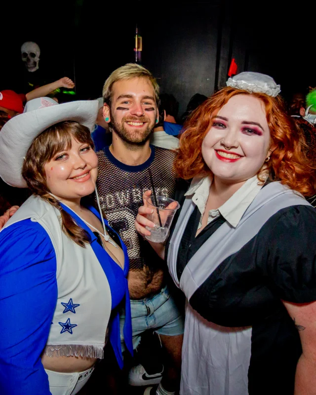 Hot Mess Halloween 2025 - Kimber was the DJ - Photo by @hellacurious