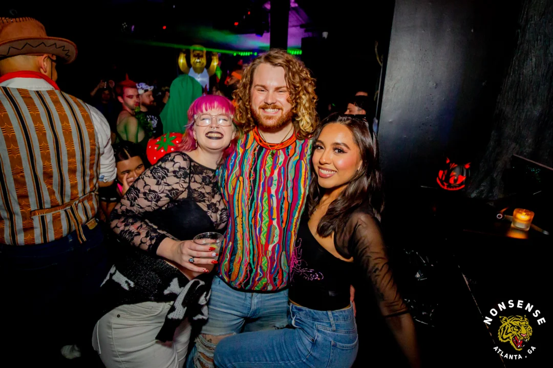 Hot Mess Halloween 2025 - Kimber was the DJ - Photo by @hellacurious