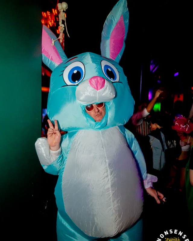 Hot Mess Halloween 2025 - Kimber was the DJ - Photo by @hellacurious