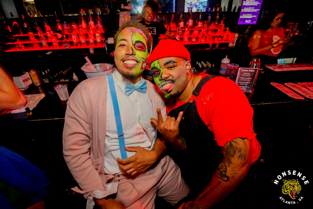 Hot Mess Halloween 2025 - Kimber was the DJ - Photo by @hellacurious