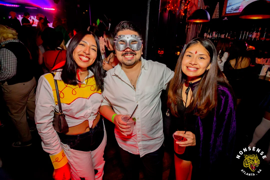Hot Mess Halloween 2025 - Kimber was the DJ - Photo by @hellacurious