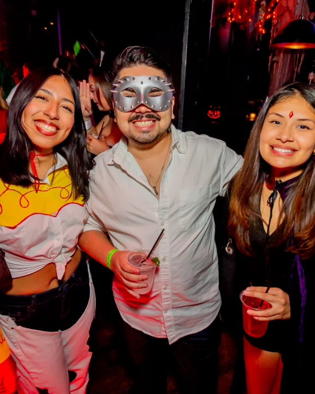 Hot Mess Halloween 2025 - Kimber was the DJ - Photo by @hellacurious