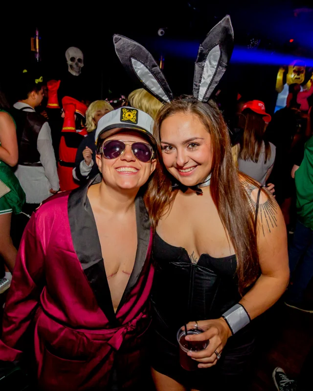 Hot Mess Halloween 2025 - Kimber was the DJ - Photo by @hellacurious