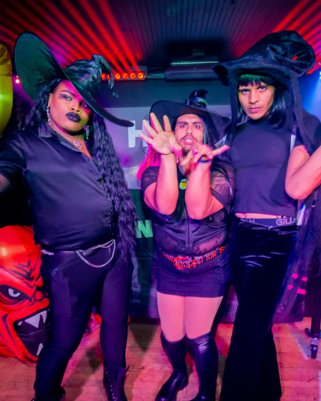 Hot Mess Halloween 2025 - Kimber was the DJ - Photo by @hellacurious