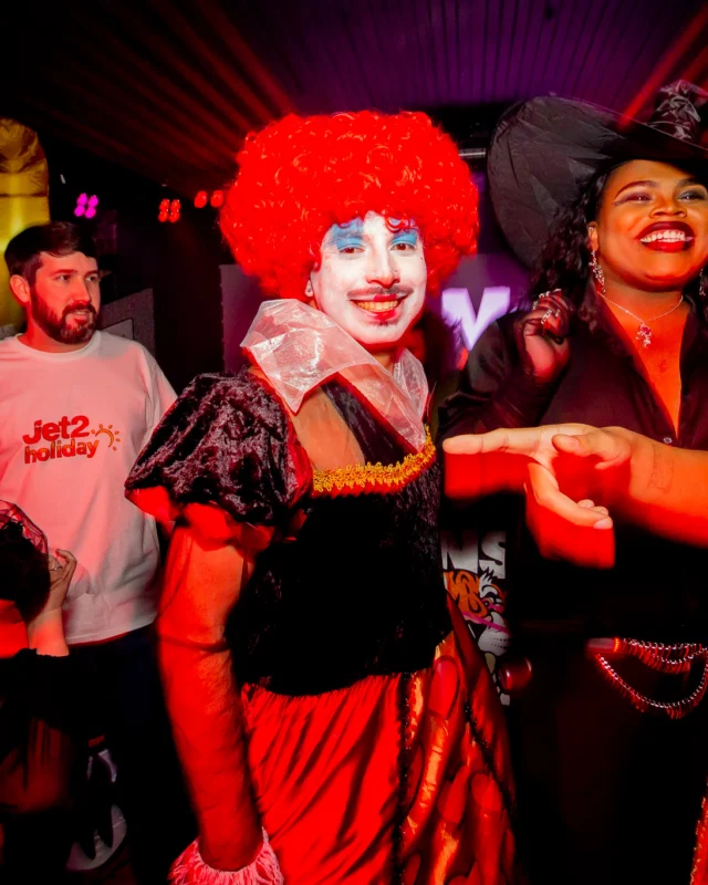 Hot Mess Halloween 2025 - Kimber was the DJ - Photo by @hellacurious