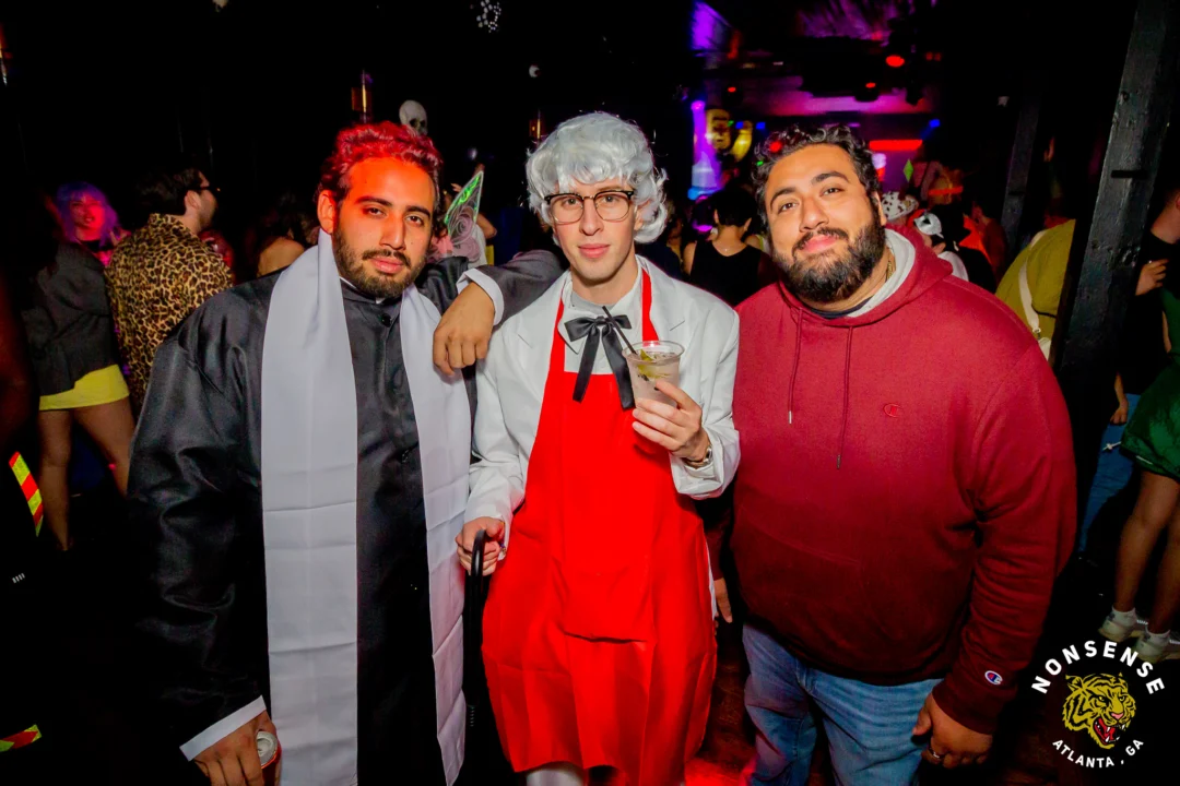 Hot Mess Halloween 2025 - Kimber was the DJ - Photo by @hellacurious