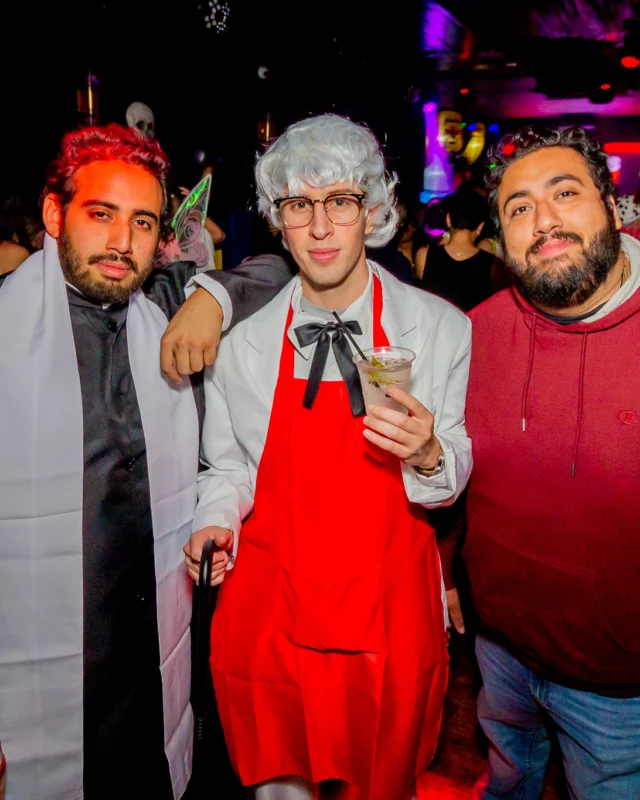 Hot Mess Halloween 2025 - Kimber was the DJ - Photo by @hellacurious