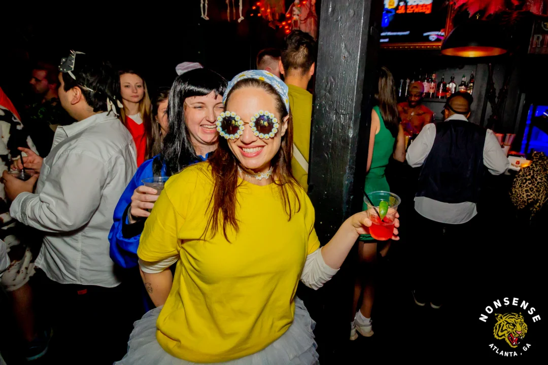 Hot Mess Halloween 2025 - Kimber was the DJ - Photo by @hellacurious