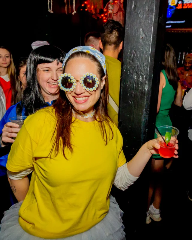 Hot Mess Halloween 2025 - Kimber was the DJ - Photo by @hellacurious