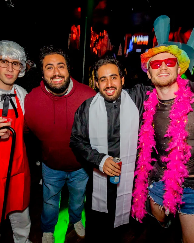 Hot Mess Halloween 2025 - Kimber was the DJ - Photo by @hellacurious