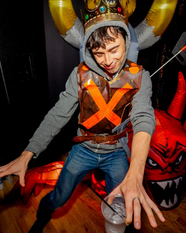 Hot Mess Halloween 2025 - Kimber was the DJ - Photo by @hellacurious