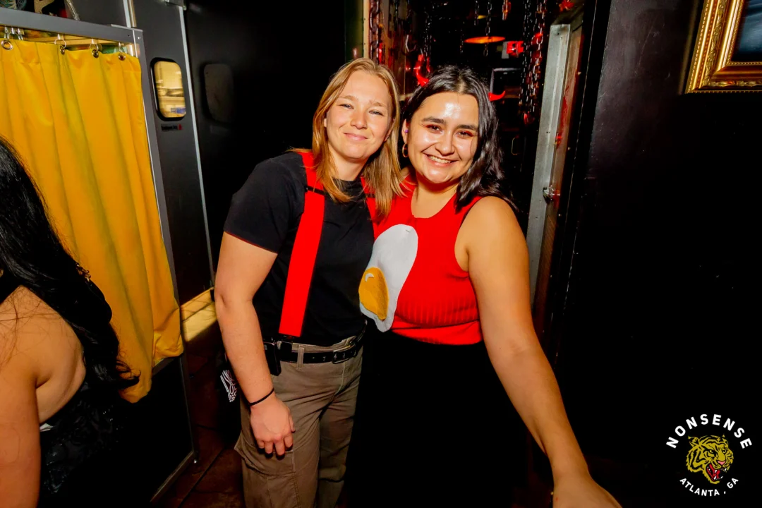 Hot Mess Halloween 2025 - Kimber was the DJ - Photo by @hellacurious