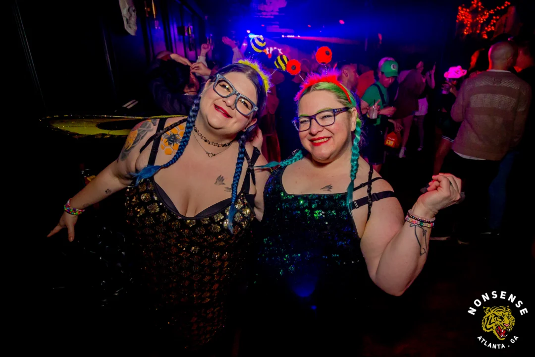 Hot Mess Halloween 2025 - Kimber was the DJ - Photo by @hellacurious