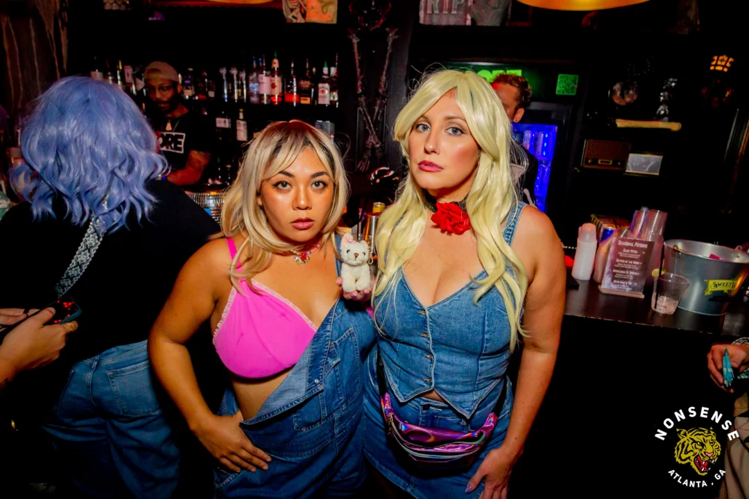 Hot Mess Halloween 2025 - Kimber was the DJ - Photo by @hellacurious