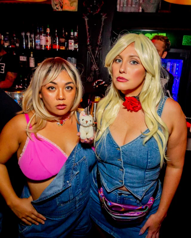 Hot Mess Halloween 2025 - Kimber was the DJ - Photo by @hellacurious