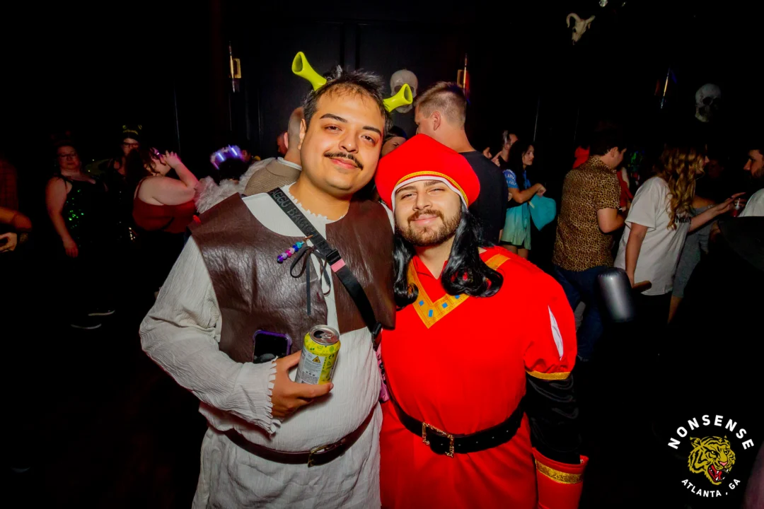 Hot Mess Halloween 2025 - Kimber was the DJ - Photo by @hellacurious