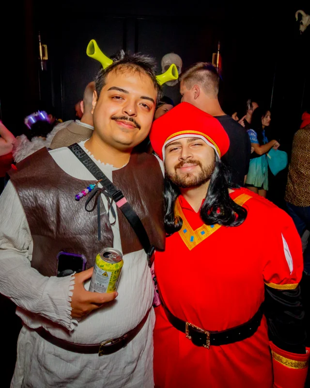 Hot Mess Halloween 2025 - Kimber was the DJ - Photo by @hellacurious