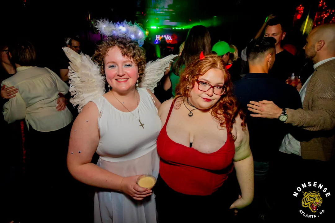 Hot Mess Halloween 2025 - Kimber was the DJ - Photo by @hellacurious