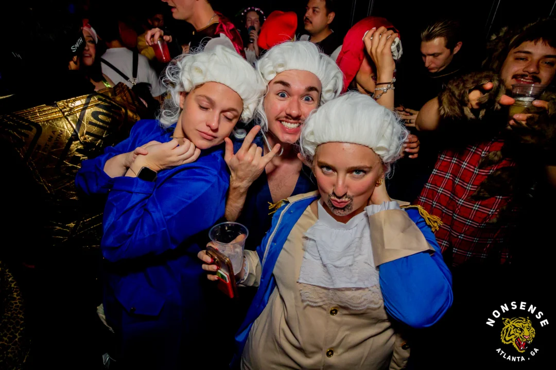 Hot Mess Halloween 2025 - Kimber was the DJ - Photo by @hellacurious