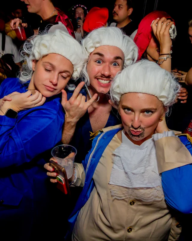 Hot Mess Halloween 2025 - Kimber was the DJ - Photo by @hellacurious